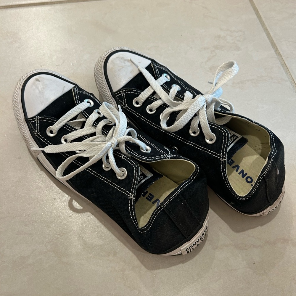 Women’s Black Converse Sneakers